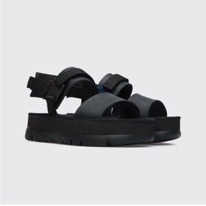 Camper Black Sandals
